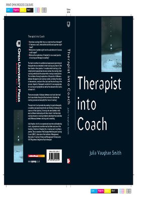cover image of Therapist Into Coach